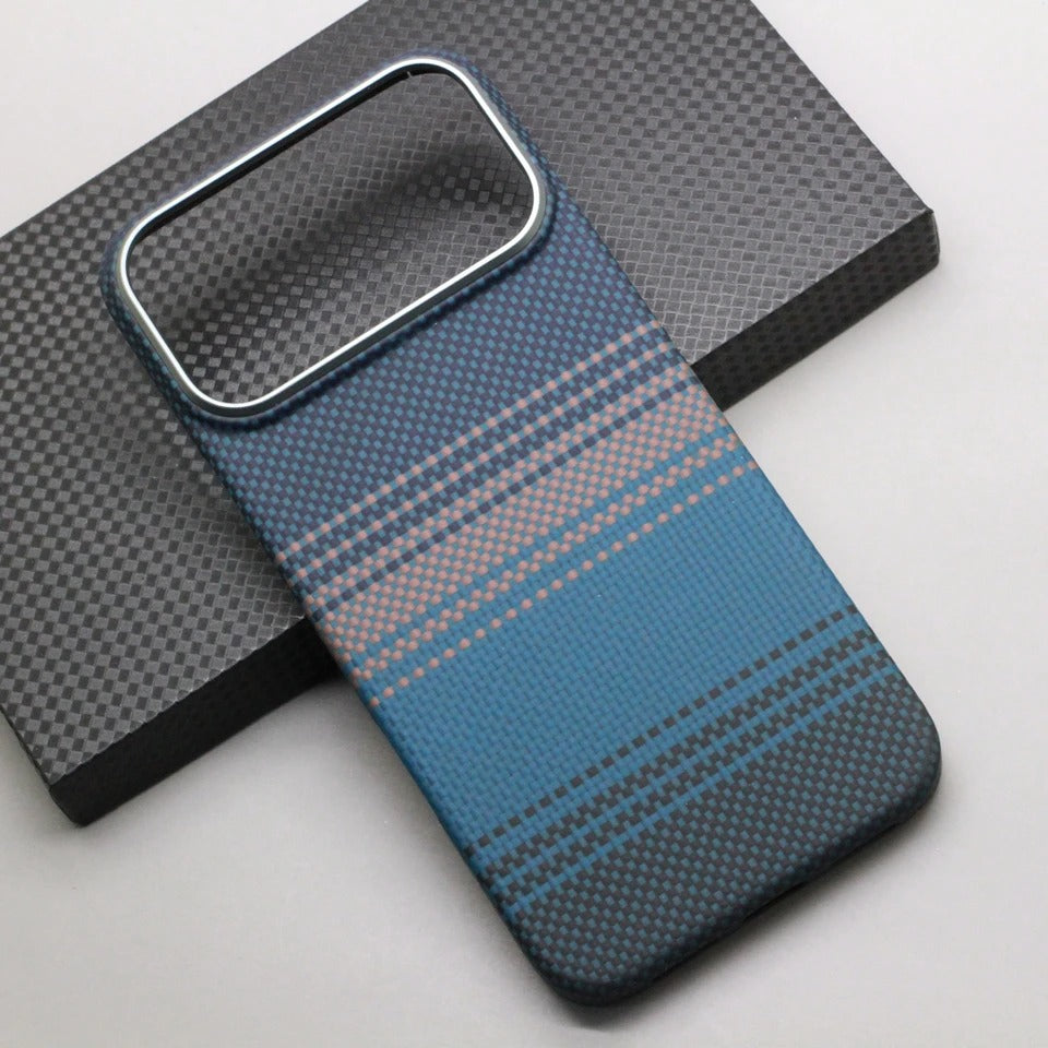 Elite iPhone Case — MagSafe Aramid Carbon Fiber Magnetic Cover with Slim Tough Protection, Anti-Fingerprint Non-Slip Design