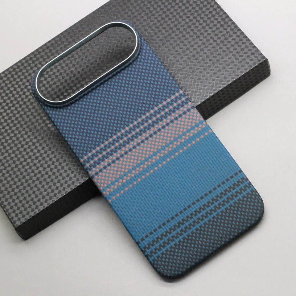 Elite iPhone Case — MagSafe Aramid Carbon Fiber Magnetic Cover with Slim Tough Protection, Anti-Fingerprint Non-Slip Design