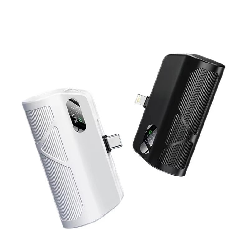 High-Quality Mini Power Bank with 20W Fast Charging, 5000mAh Capacity, Dual Output Ports & Lightweight Pocket-Size Design