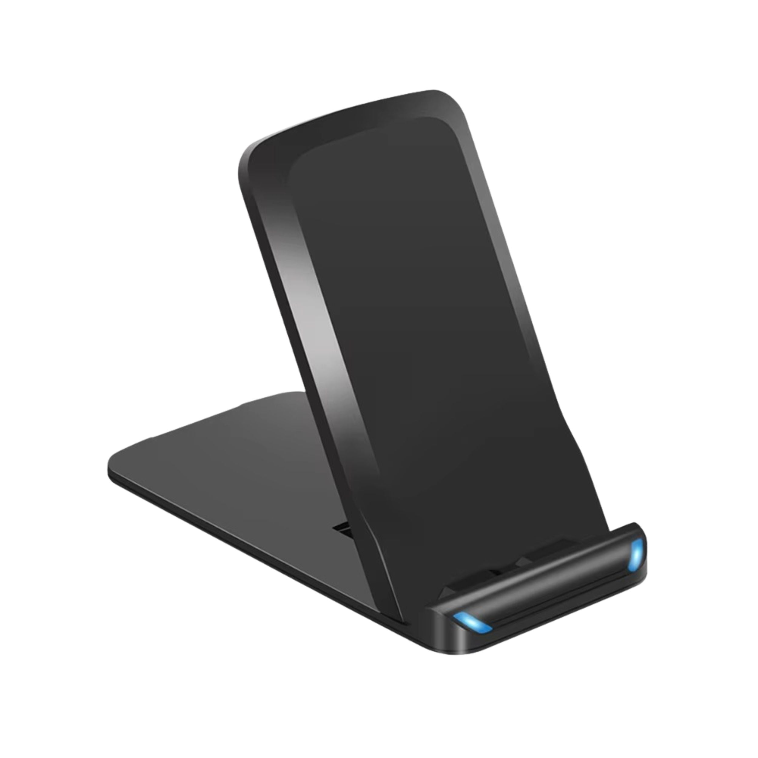 High-Quality Wireless Charging Dock Station, 15W Qi Fast-Charge Stand for Phones, Smart Watches & Earbuds with LED Indicator and Magnetic Holder