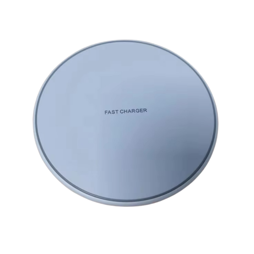 High-Quality Wireless Charging Pad with LED Indicator, 30W Fast-Charge Dock for Smartphones & Earbuds with Slim Desktop Design