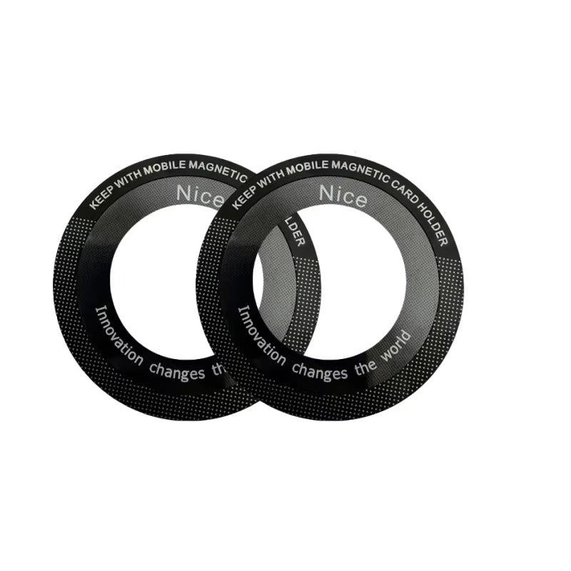 High-Quality iPhone MagSafe Magnetic Metal Ring Adapter, Universal Sticker Plate for Wireless Charging & Car Mount Compatibility