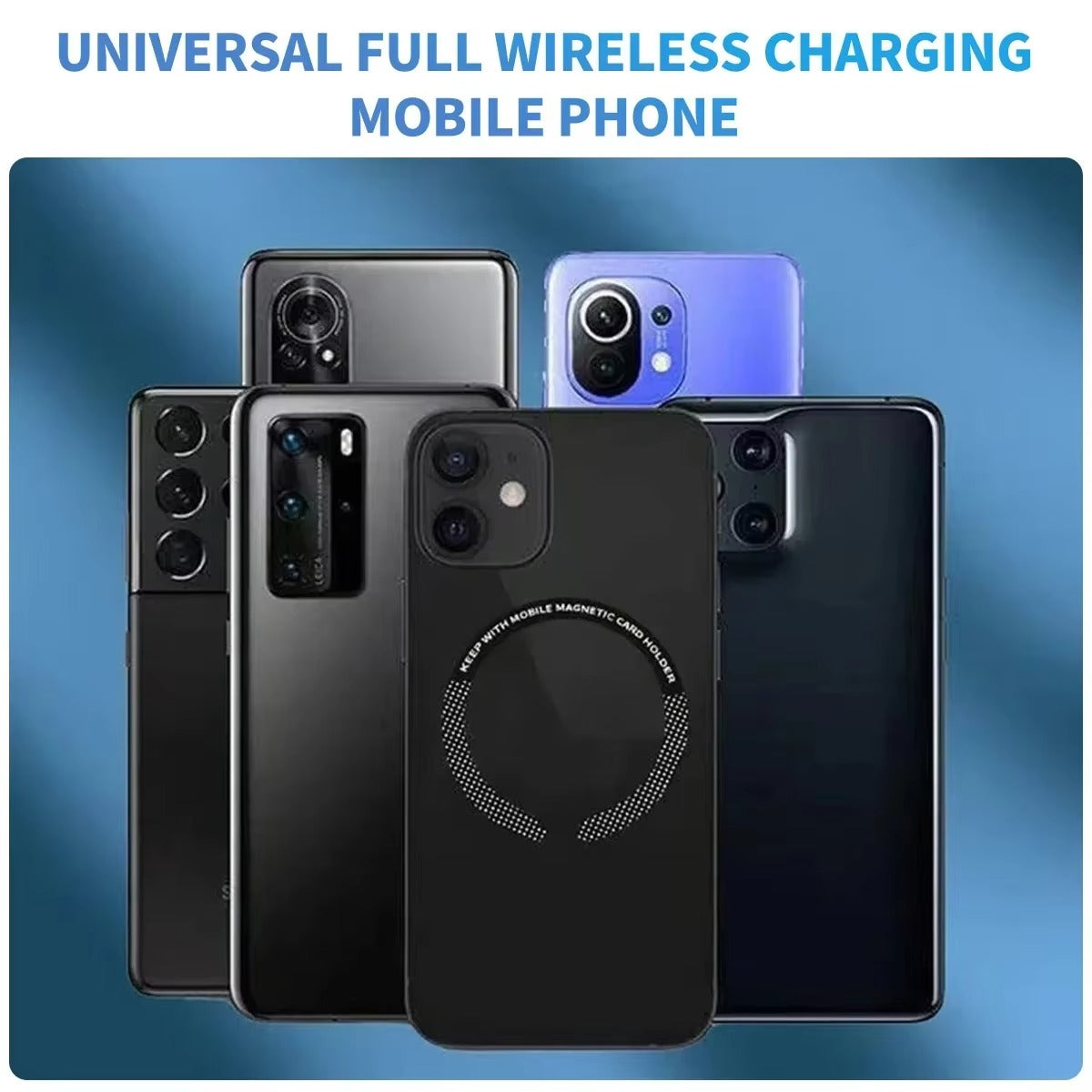 High-Quality iPhone MagSafe Magnetic Ring Adapter, Universal Metal Sticker Plate for Wireless Charging & Car Mount Compatibility