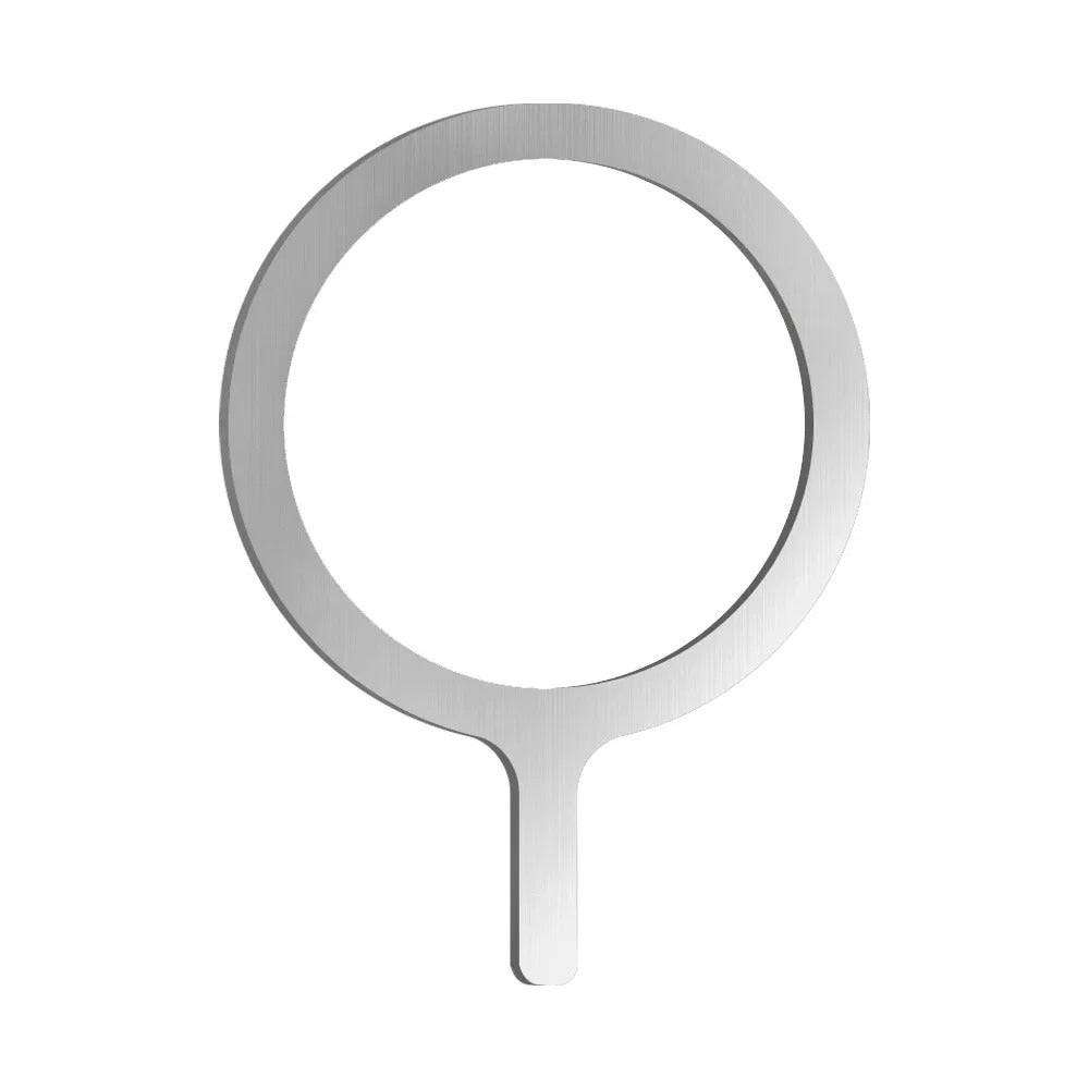 High-Quality iPhone MagSafe Magnetic Ring Adapter, Universal Metal Sticker Plate for Wireless Charging & Magnetic Mount Compatibility