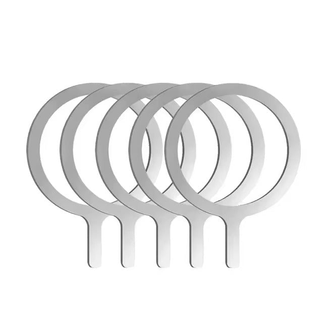 High-Quality iPhone MagSafe Magnetic Ring Adapter, Universal Metal Sticker Plate for Wireless Charging & Magnetic Mount Compatibility