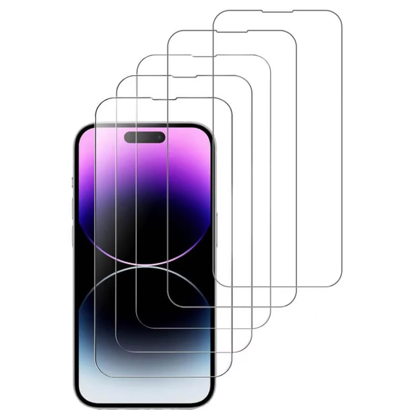 High-Quality iPhone Screen Protector Tempered Glass – Crystal Clear HD Full Coverage, Anti-Scratch & Anti-Break Protection