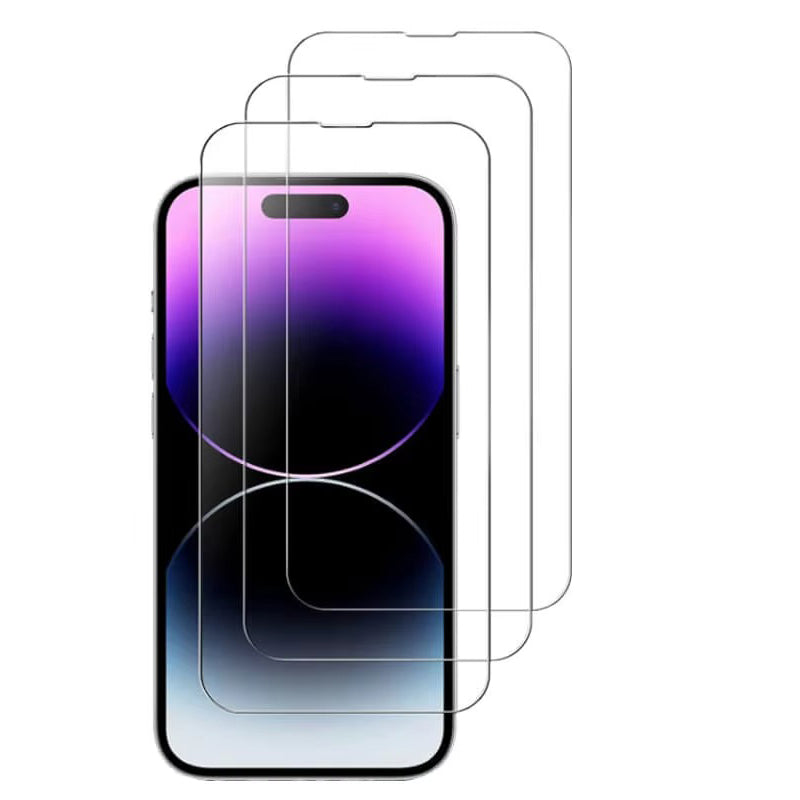 High-Quality iPhone Screen Protector Tempered Glass – Crystal Clear HD Full Coverage, Anti-Scratch & Anti-Break Protection