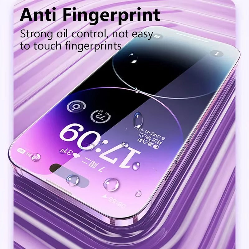 High-Quality iPhone Screen Protector Tempered Glass – Crystal Clear HD Full Coverage, Anti-Scratch & Anti-Break Protection