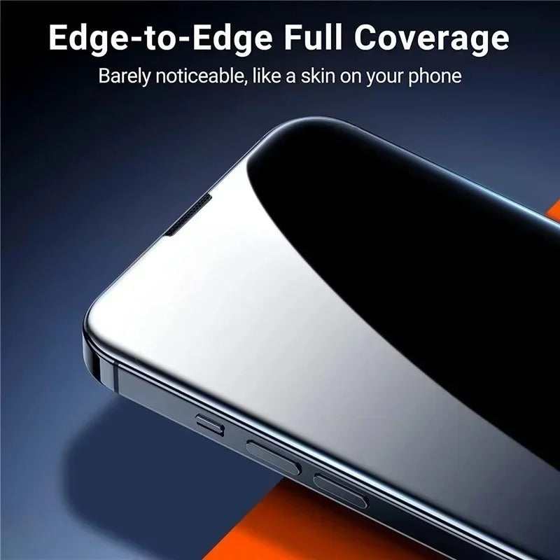 High-Quality iPhone Screen Protector in Tempered Glass – Clear Display Protection with Smudge Resistance, Scratch Defense & Shatter-Control Front Film