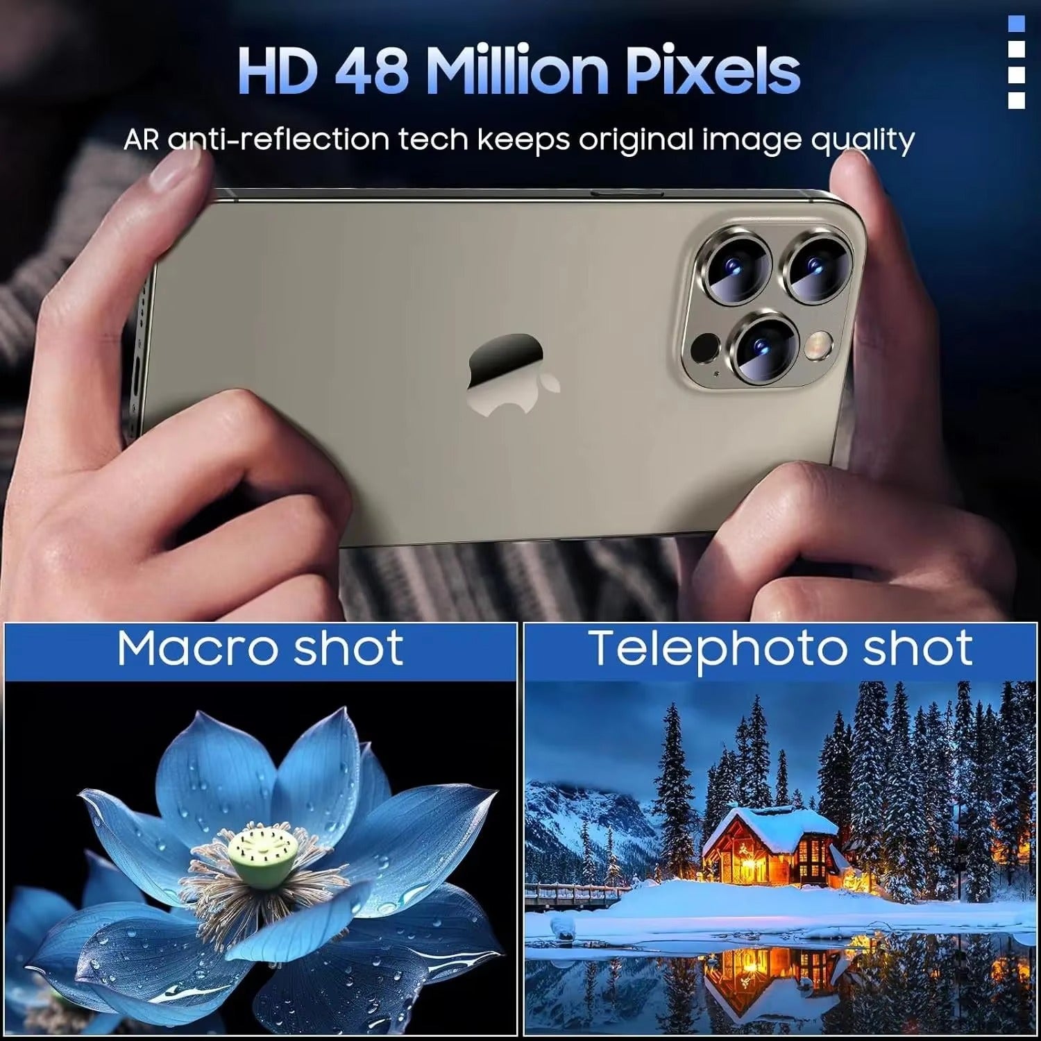 Impact-Ready iPhone 3D Full Metal Camera Lens Protector, Tempered Glass Cover with Precision Fit, Scratch Resistance & Shatter Protection