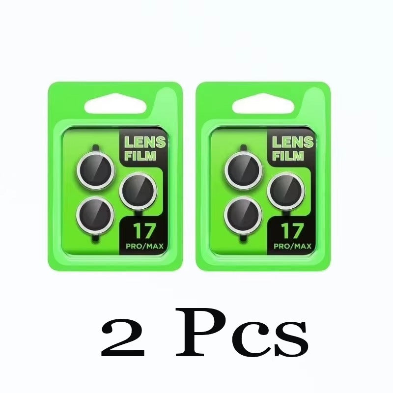 Impact-Ready iPhone Metal Ring Camera Lens Protector, Alloy Steel Tempered Glass with Full Coverage, Scratch Resistance & Shatter Protection