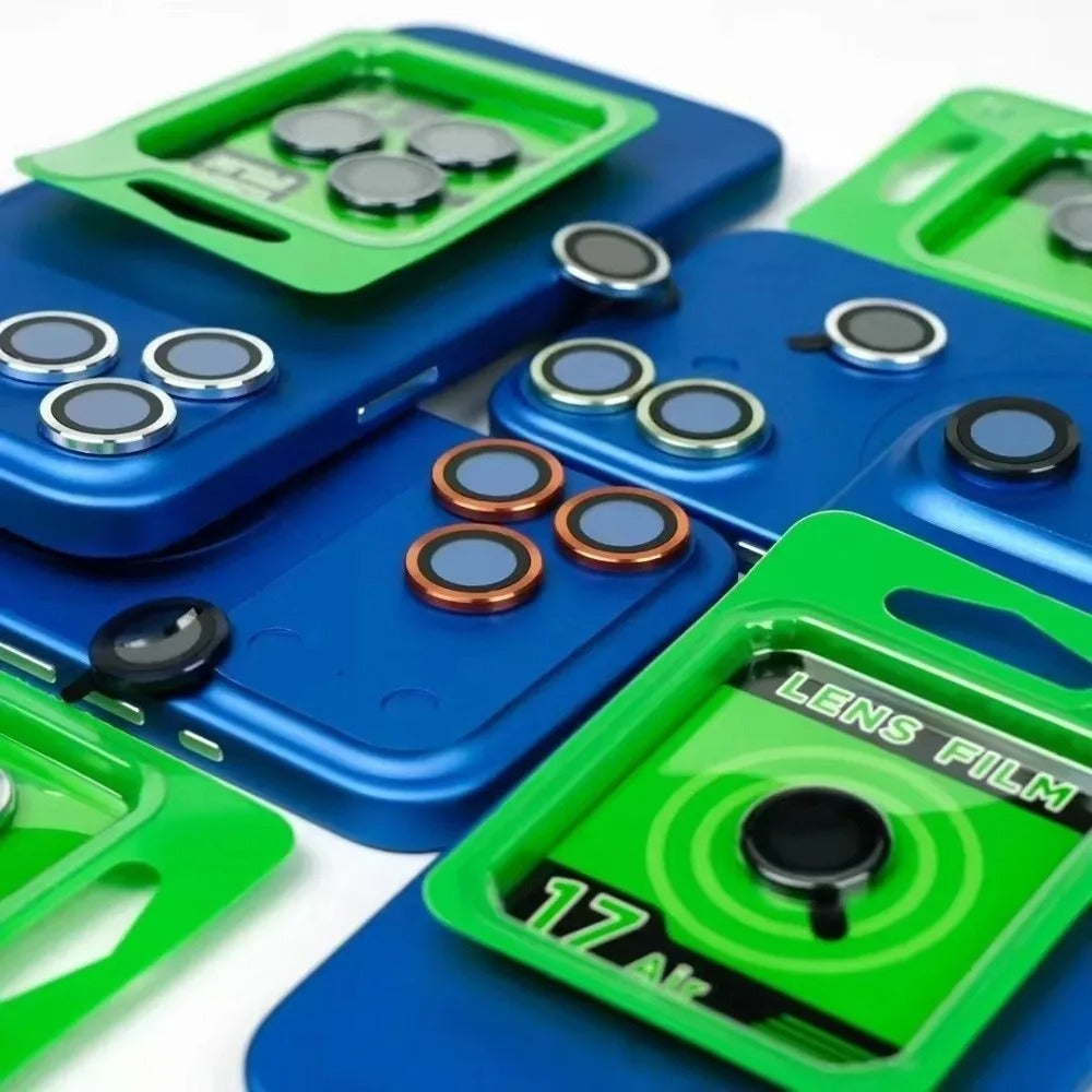 Impact-Ready iPhone Metal Ring Camera Lens Protector, Alloy Steel Tempered Glass with Full Coverage, Scratch Resistance & Shatter Protection