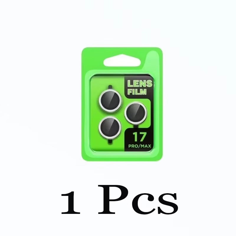 Impact-Ready iPhone Metal Ring Camera Lens Protector, Alloy Steel Tempered Glass with Full Coverage, Scratch Resistance & Shatter Protection