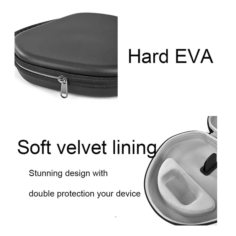 Luxury AirPods Protective Case Max Leather Smart Sleep, Premium Storage Bag with Full Coverage Protection for Headphones