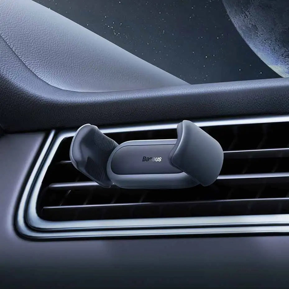 Luxury Car Phone Holder with Air Vent Mount, Stable Hands-Free Design, Secure Universal Mobile Phone Stand for Vehicles