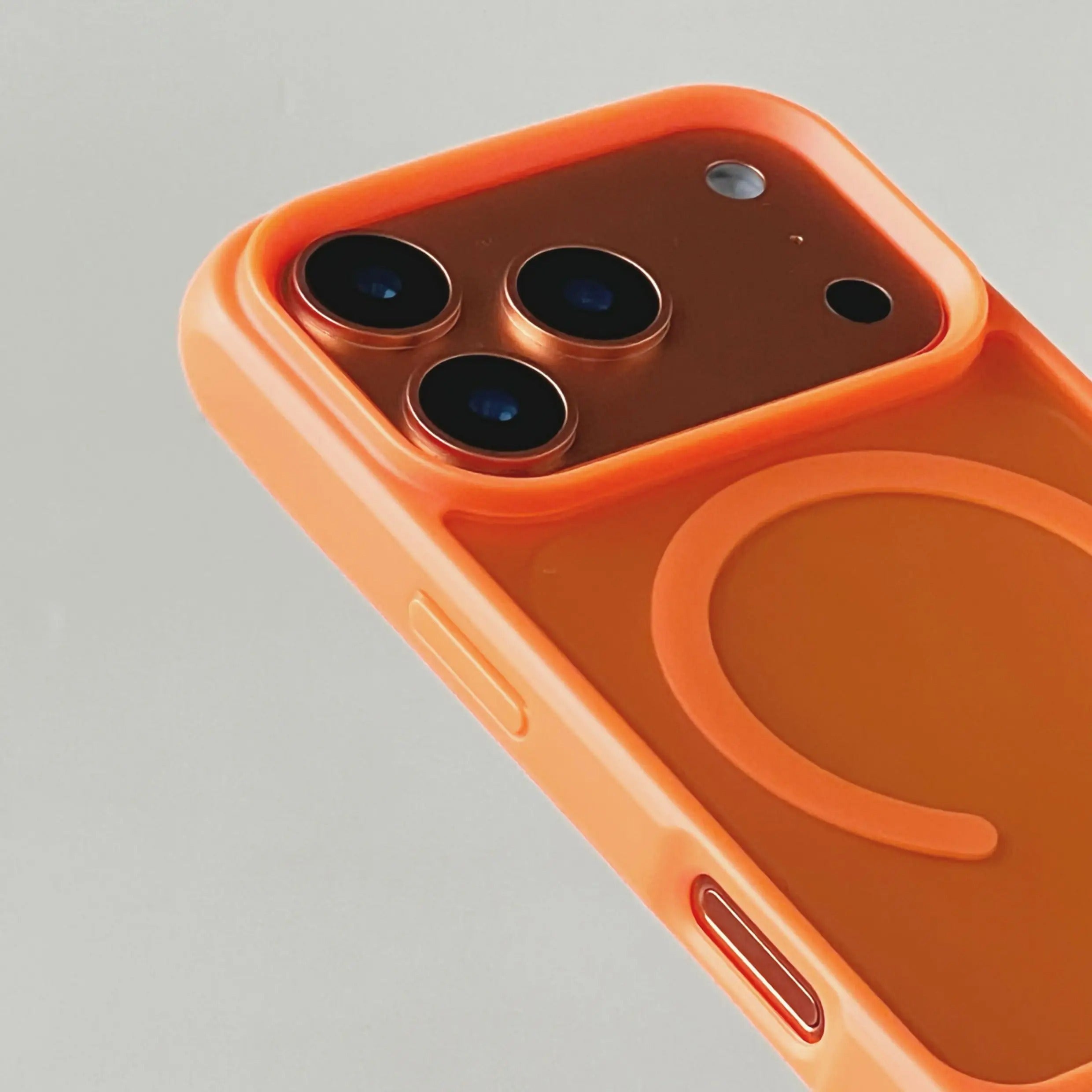 Luxury iPhone Case — Foldable Magnetic MagSafe Compatible Half-Wrapped PC Cover with Matte Finish, Shockproof, Anti-Fingerprint, Stand Holder, Non-Slip Design