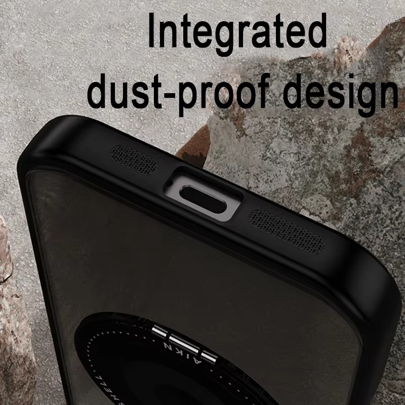 Premium Clear MagSafe iPhone Case — Neon Bumper Shockproof Armor, Wireless Charging Compatible, Anti-Scratch Transparent Protective Cover