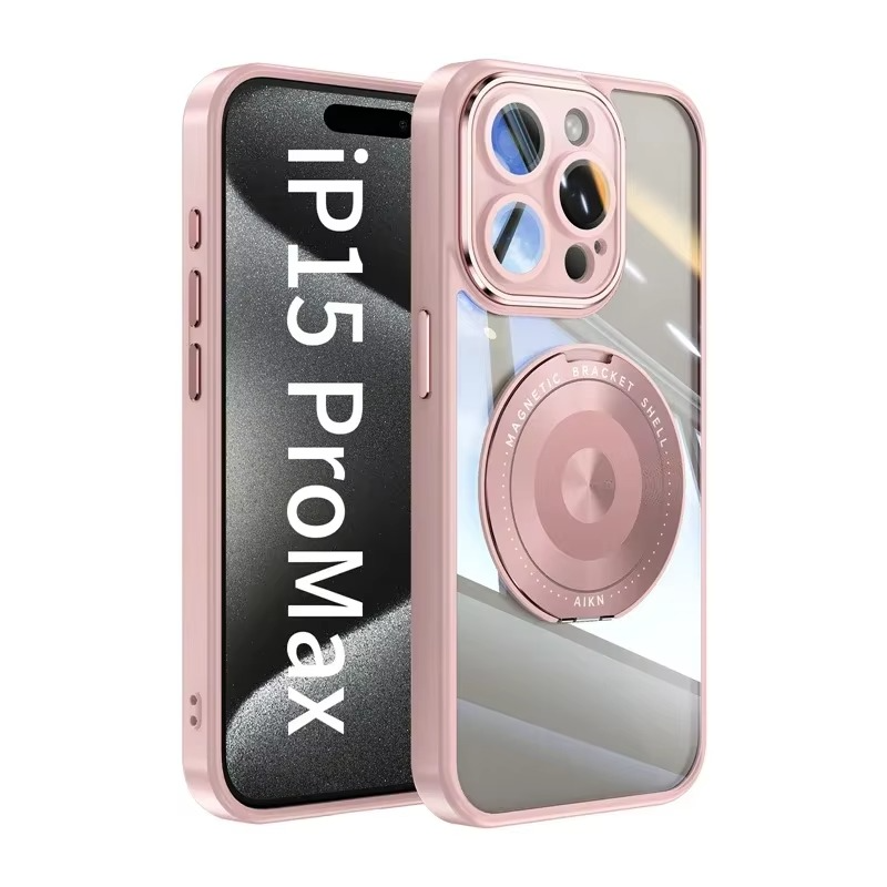 Premium Clear MagSafe iPhone Case — Neon Bumper Shockproof Armor, Wireless Charging Compatible, Anti-Scratch Transparent Protective Cover