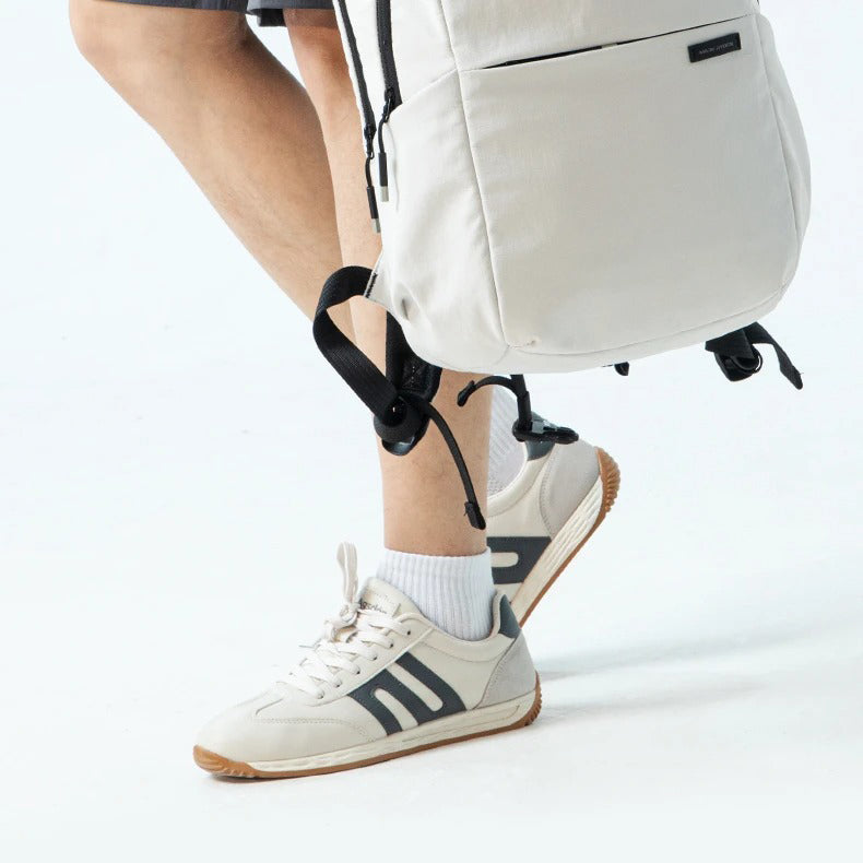 Luxury Men's Casual Commuter Backpack, Lightweight Nylon Travel Daypack with Laptop Compartment