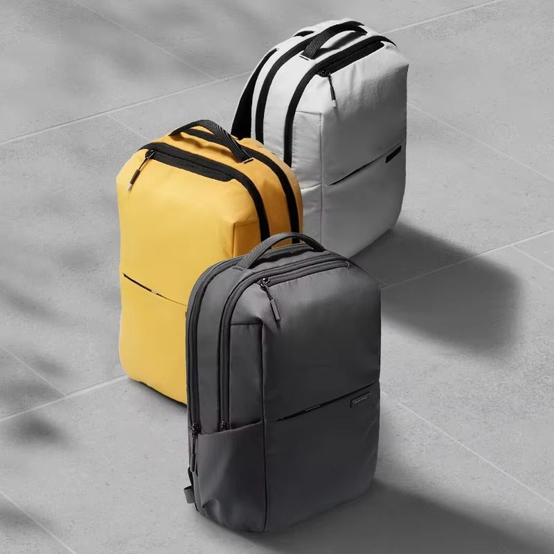 Luxury Men's Casual Commuter Backpack, Lightweight Nylon Travel Daypack with Laptop Compartment