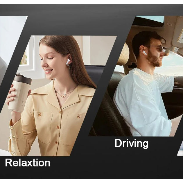 Luxury True Wireless Earbuds, Bluetooth Noise Cancelling In-Ear Headphones with HiFi Stereo & Waterproof Design