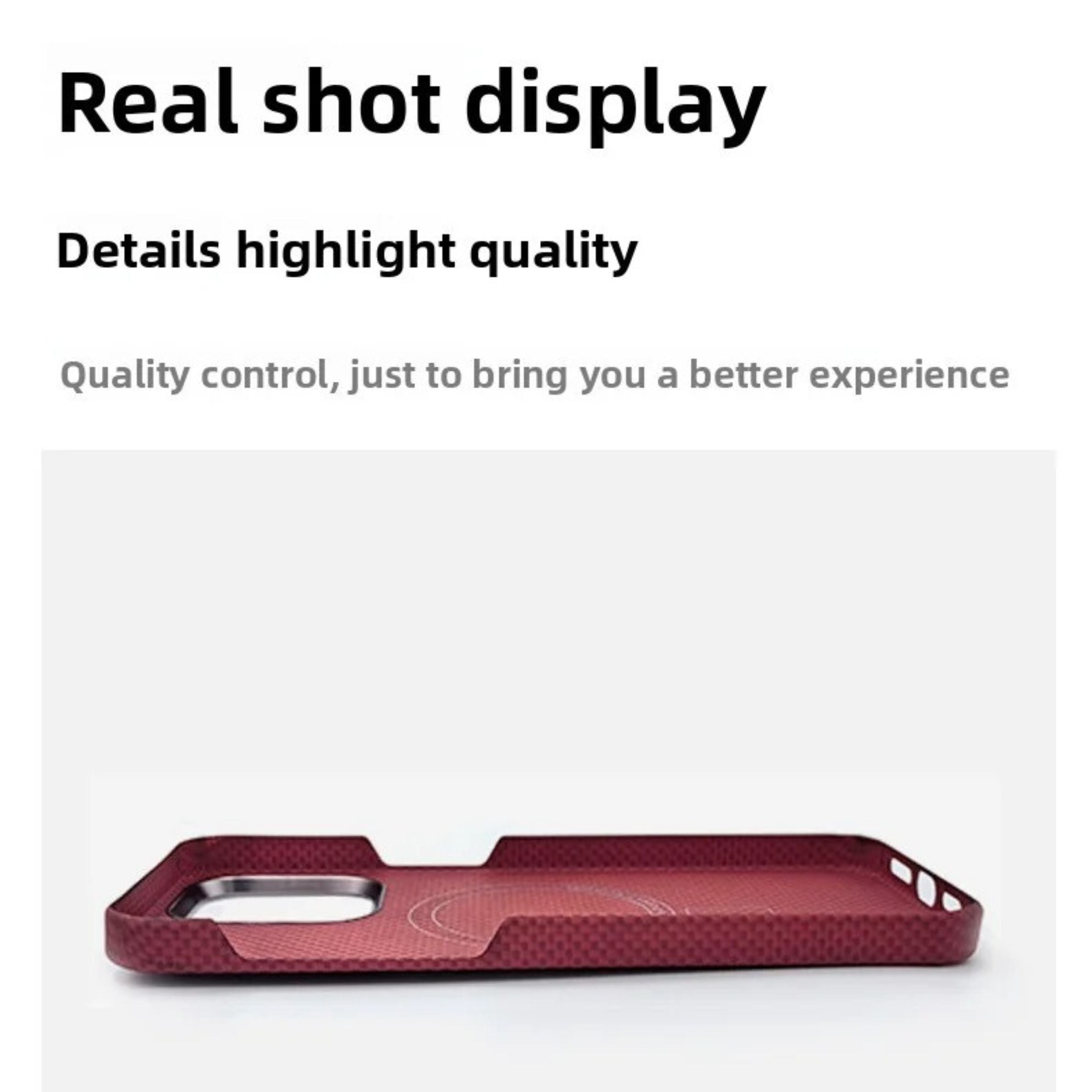 Luxury iPhone Case — 100% Carbon Fiber Magnetic Cover with Kevlar, Anti-Fingerprint, Slim Shockproof and Scratch-Resistant Design, MagSafe Compatible