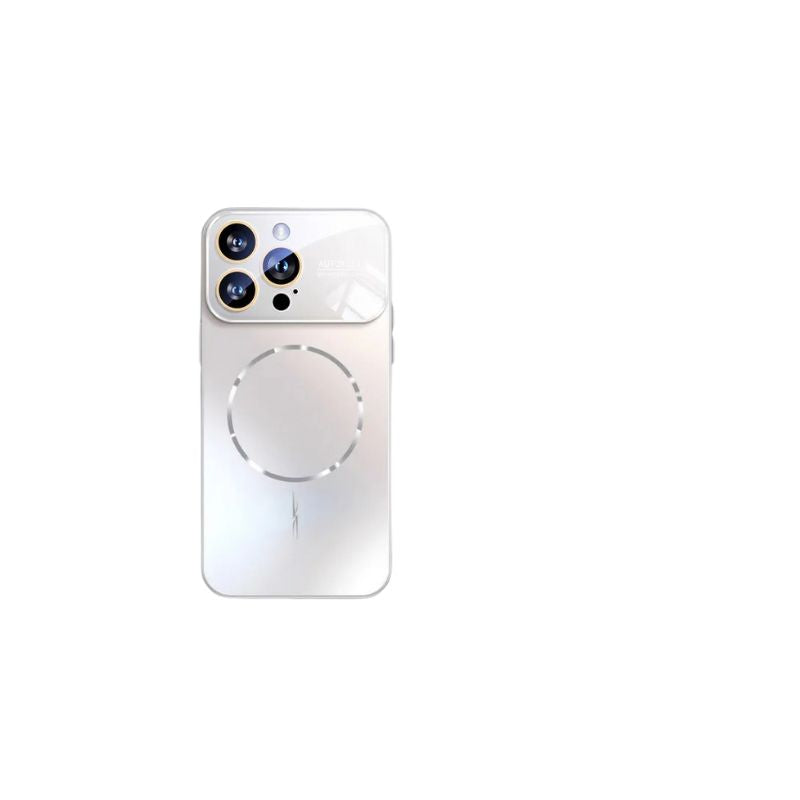 Luxury iPhone Case — AG Nano Matte Hard Back Magnetic Cover with Anti-Fingerprint Acrylic Design & MagSafe Wireless-Charging Support