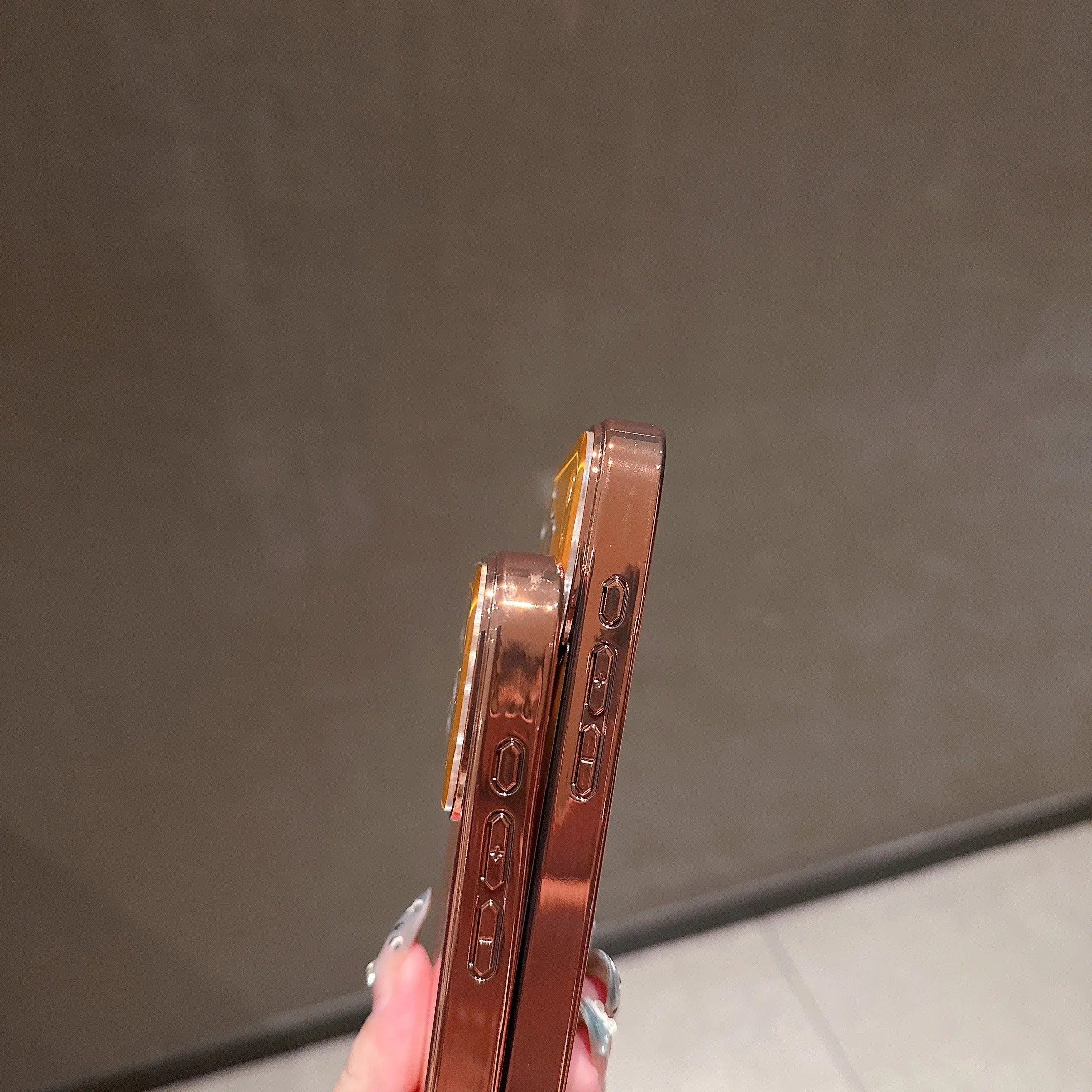 Luxury iPhone Case — AG Nano Matte Hard Back Magnetic Cover with Anti-Fingerprint Acrylic Design & MagSafe Wireless-Charging Support