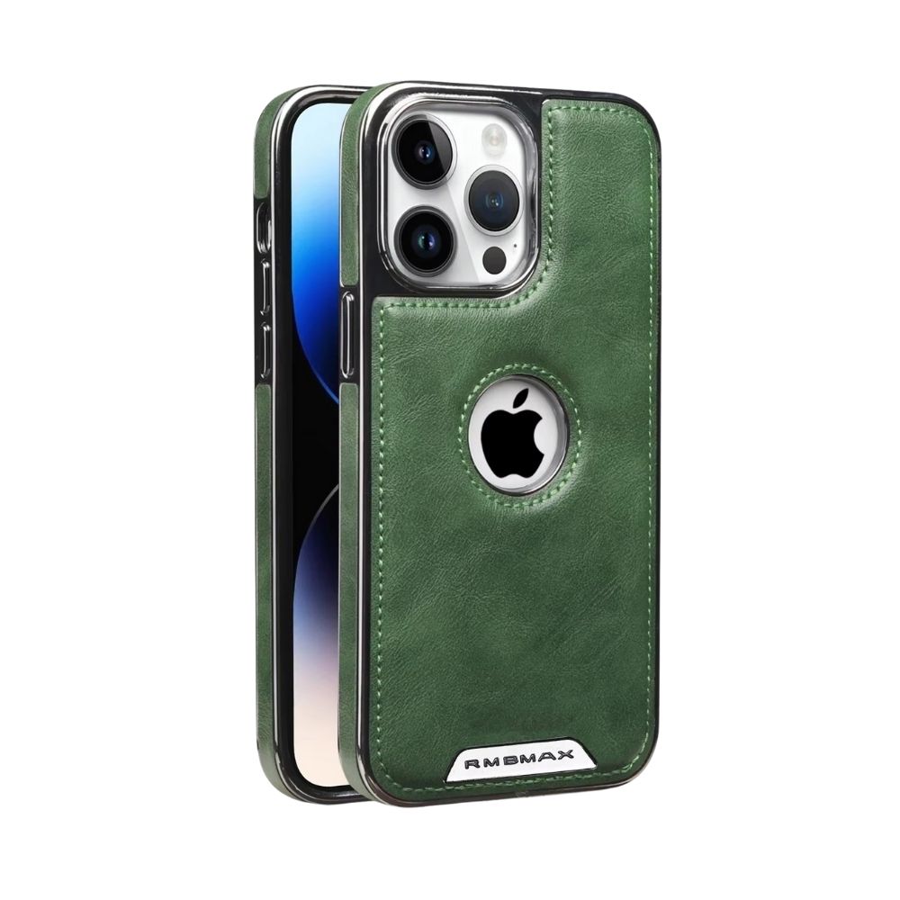 Luxury iPhone Case — Anti-Drop Magnetic MagSafe Business Leather Protective Cover with Premium Finish & Secure Grip Design