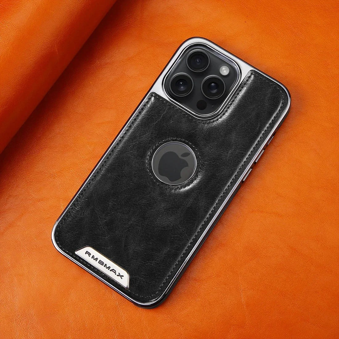 Luxury iPhone Case — Anti-Drop Magnetic MagSafe Business Leather Protective Cover with Premium Finish & Secure Grip Design