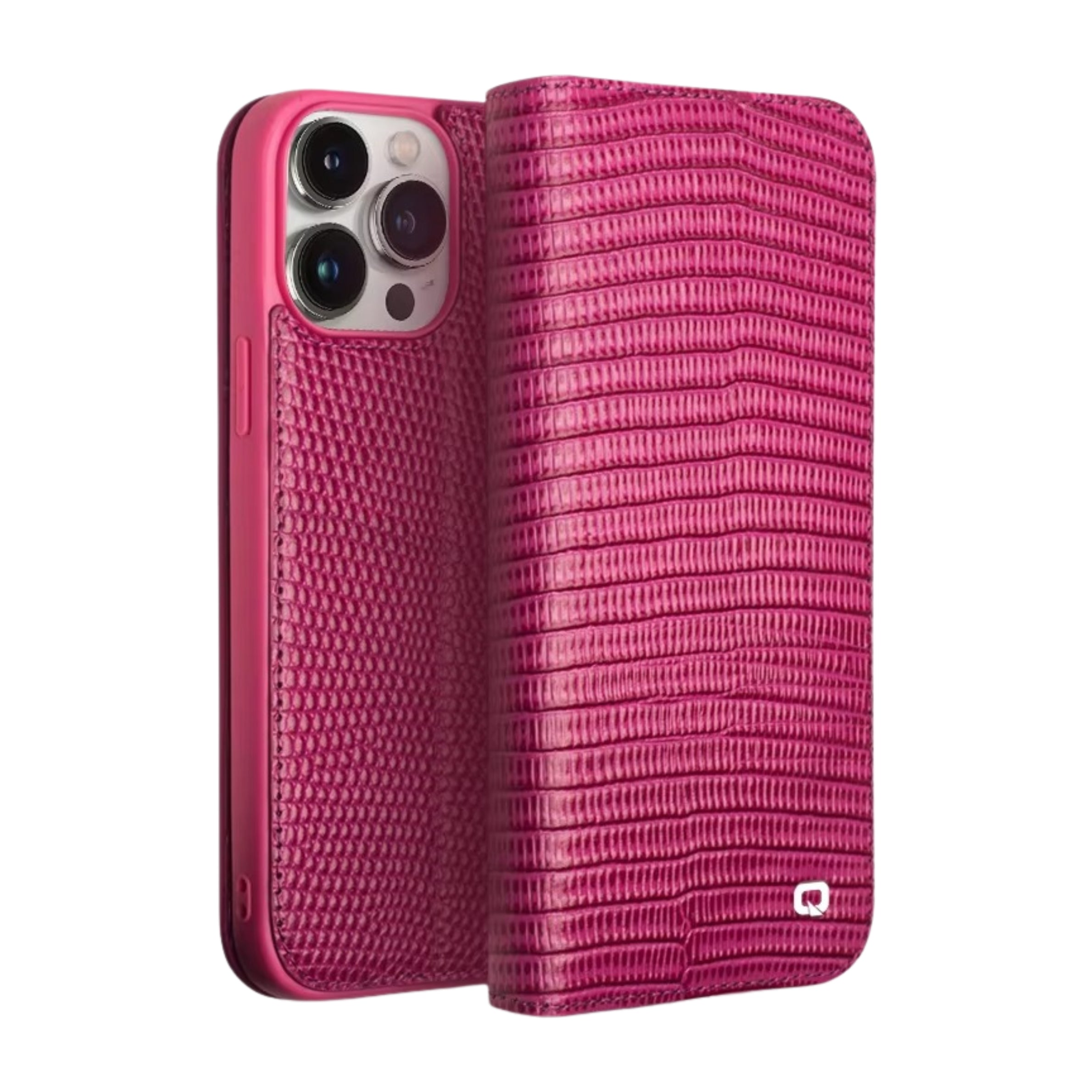 Luxury iPhone Case — Honxury Genuine Leather Flip Cover with Card Slot, Ultra-Slim Protective Design for iPhone 15 Pro Max and Mini