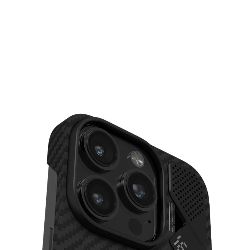 Luxury iPhone Case — Kevlar Aramid Fiber Magnetic Cover with Carbon Fiber Texture, Shockproof and Durable Protective Design