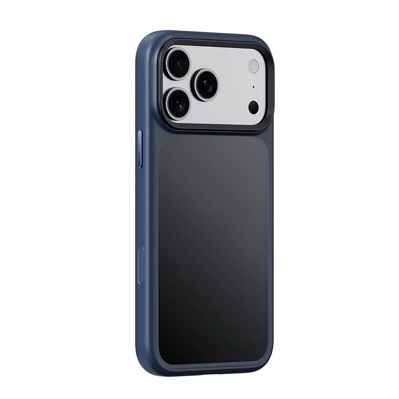 Luxury iPhone Case — MagSafe Magnetic TPU+PC Shockproof Cover with Camera Button and Anti-Fingerprint Matte Finish