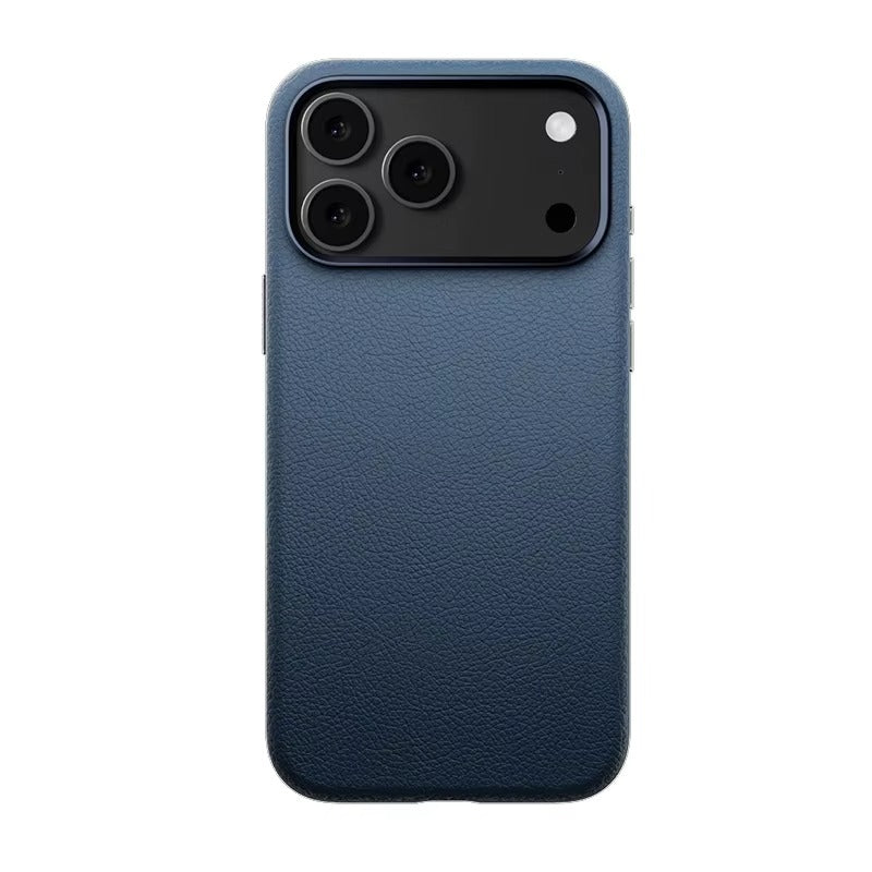 Luxury iPhone Case — Magnetic, Shockproof Leather Cover with MagSafe Wireless Charging Support and Integrated Camera Control Button