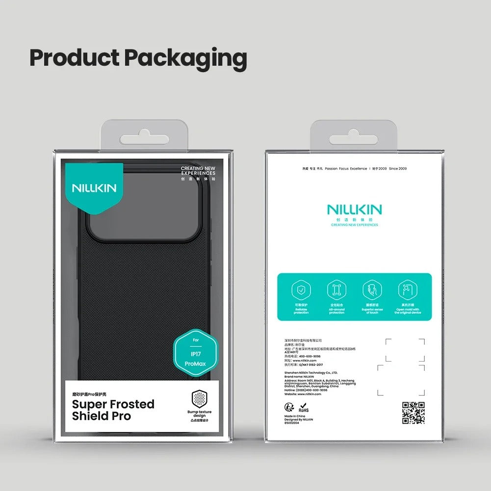 Luxury iPhone Case — NILLKIN Frosted Shield Pro PC+TPU Shockproof Cover