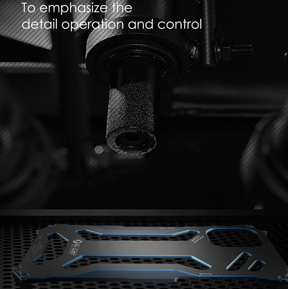 Luxury iPhone Case — Slim Aluminum Metal Shockproof Cover with Hard Back Design, Anti-Fingerprint Anti-Scratch Finish & Non-Slip Heavy-Duty Protection