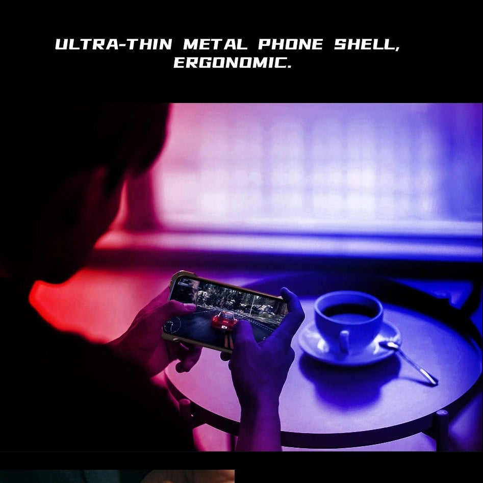 Luxury iPhone Case — Super Cool Aluminum Alloy Armor Cover with CNC Metal Design, Shockproof Dual-Layer Protection, Anti-Fingerprint Matte Finish & Lightweight Non-Slip Style