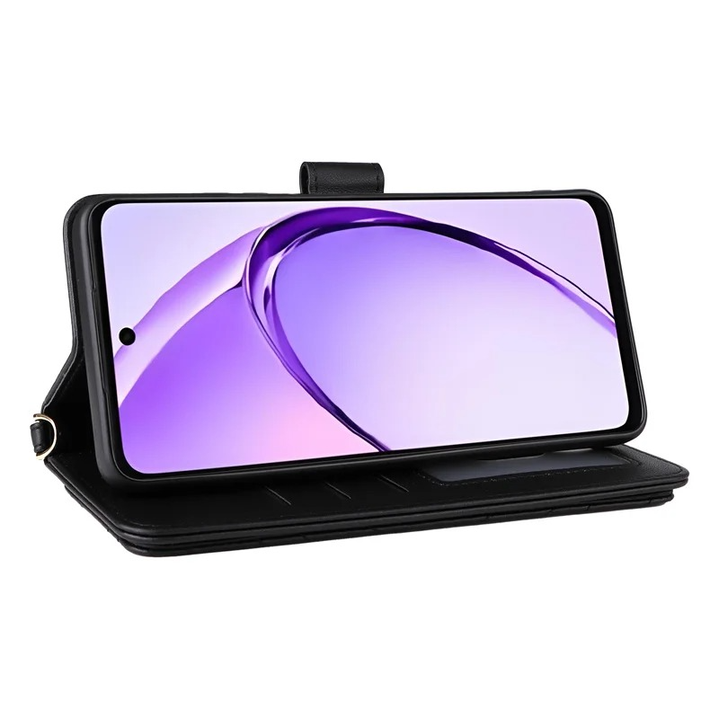 Luxury iPhone Flip Wallet Case — Leather Cover with Card Holder, Shockproof Protective Design, Stylish Full Body Phone Case with Added Functionality