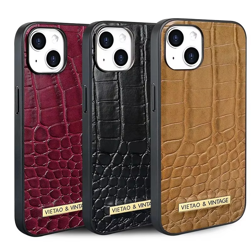 Luxury iPhone Leather Case Business Style — High-End Textured Cover, Slim Protective Design, Anti-Fingerprint Scratch-Resistant Dustproof Finish