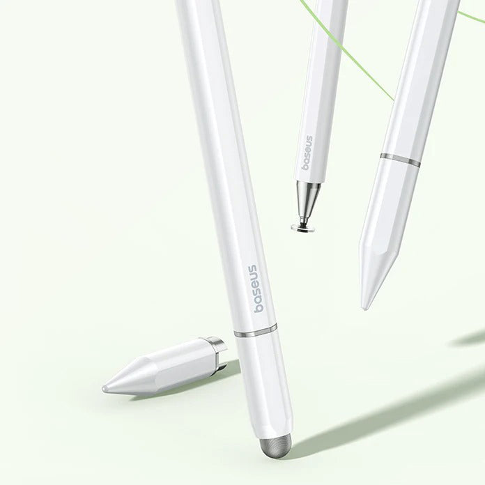 Premium 3-in-1 Stylus Pen with Magnetic Suction, Smooth Touch Control, Metal Construction, Universal Writing & Drawing Tool for Tablets