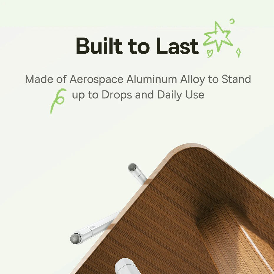 Premium 3-in-1 Stylus Pen with Magnetic Suction, Smooth Touch Control, Metal Construction, Universal Writing & Drawing Tool for Tablets