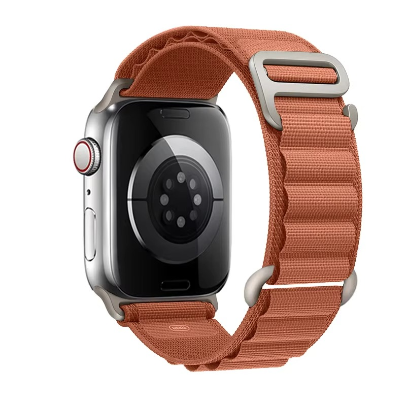 Premium Apple Watch Alpine Loop Strap, Durable Nylon Rugged Band for 49mm 45mm 44mm 42mm 41mm