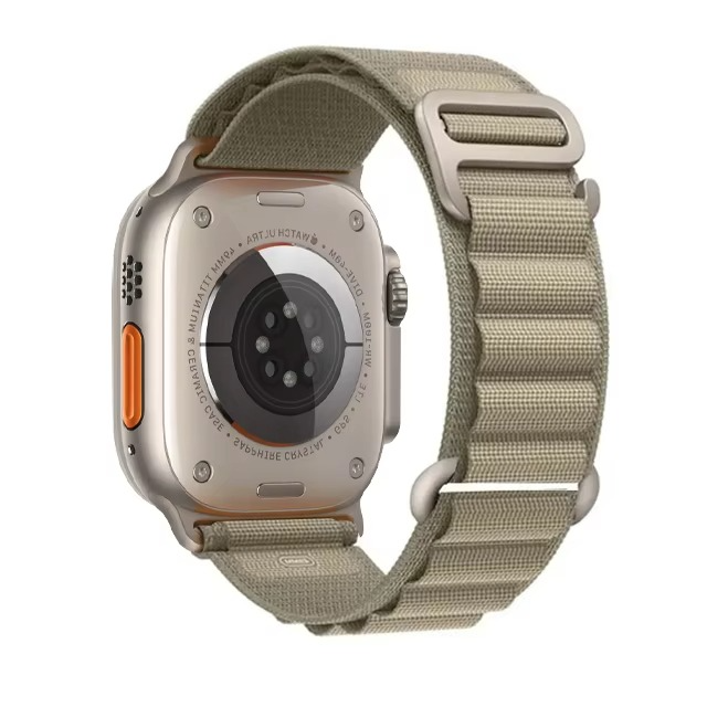 Premium Apple Watch Alpine Loop Strap, Durable Nylon Rugged Band for 49mm 45mm 44mm 42mm 41mm