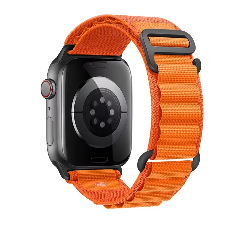 Premium Apple Watch Alpine Loop Strap, Durable Nylon Rugged Band for 49mm 45mm 44mm 42mm 41mm