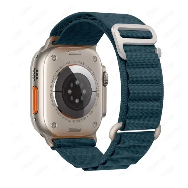 Premium Apple Watch Alpine Loop Strap, Durable Nylon Rugged Band for 49mm 45mm 44mm 42mm 41mm