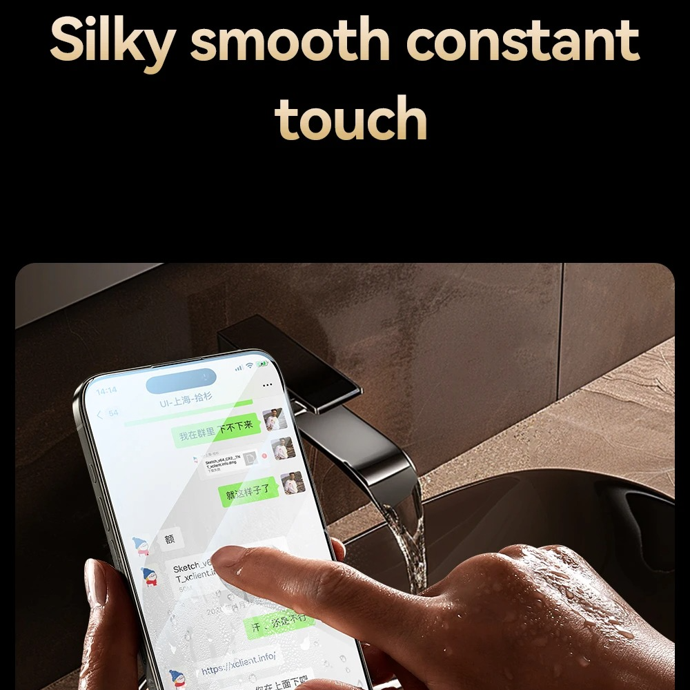 Premium Privacy Screen Protector Tempered Glass with Anti-Spy Filter, Anti-Fingerprint & Anti-Scratch Protection, Easy-Install Frame, Shatter-Resistant Film