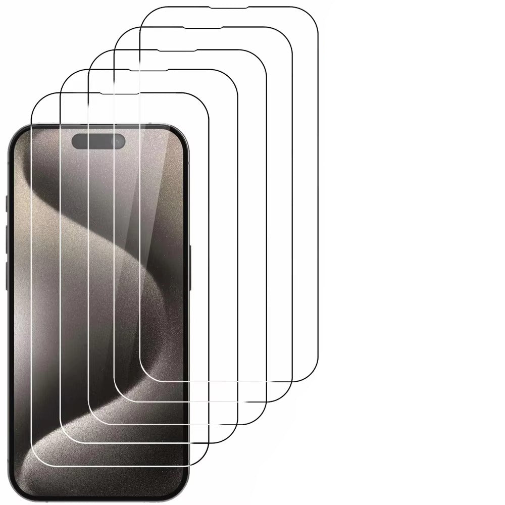 Premium Tempered Glass Screen Protector for iPhone – Clear HD Front Film, Anti-Scratch & Anti-Fingerprint Protection, Smooth Touch, Durable Glass Shield
