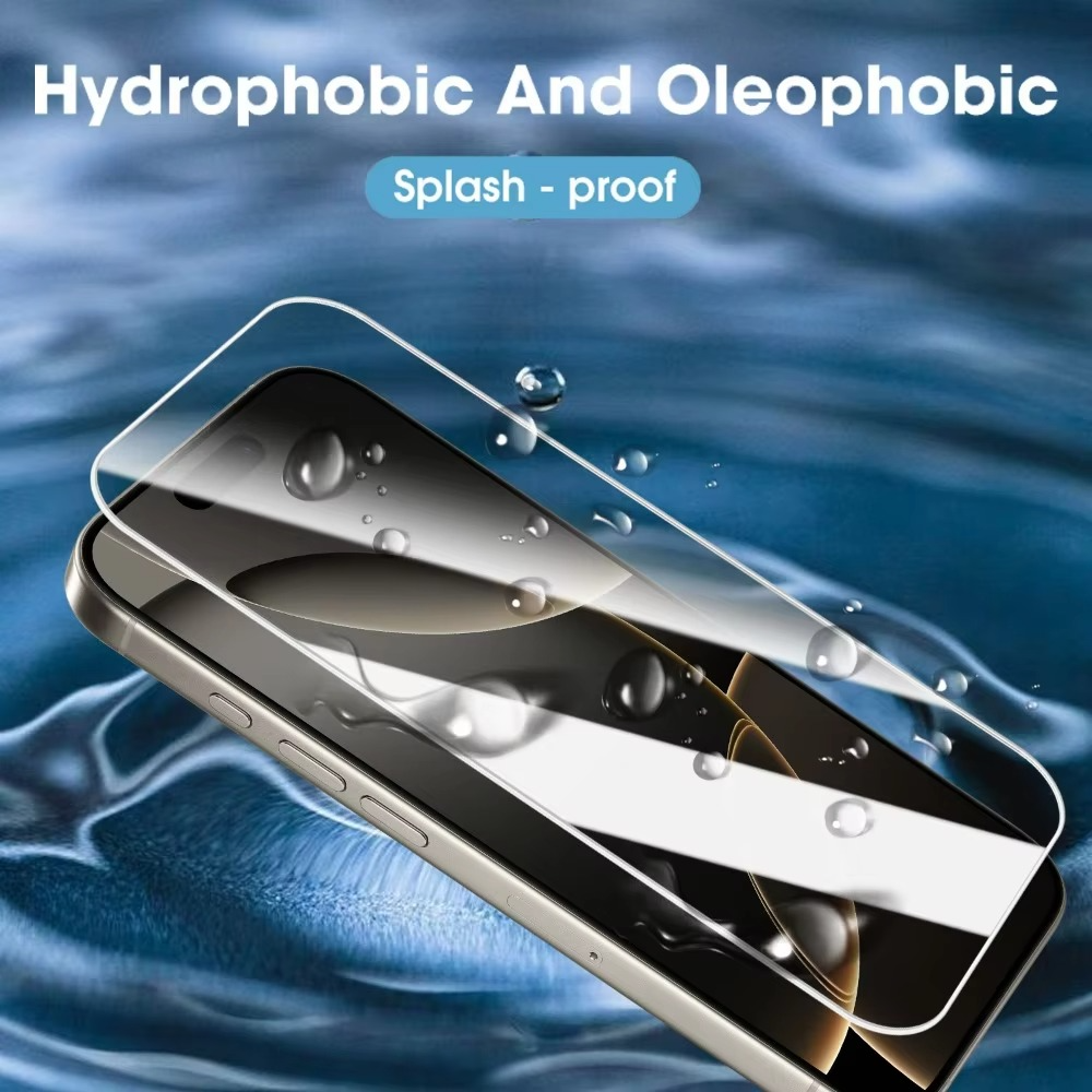 Premium Transparent iPhone Case — Shockproof Clear PC+TPU Cover with Corner Protection, Anti-Scratch, Slim Protective Shell