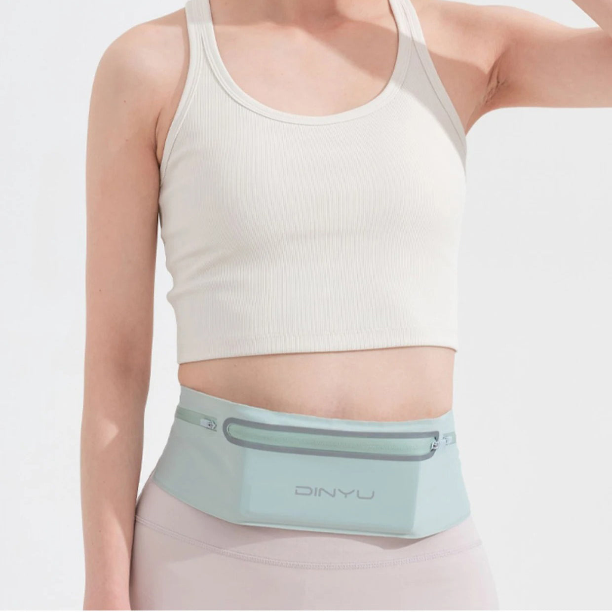 Premium Waterproof Running Waist Bag with Reflective Strip, Lightweight Sports Fanny Pack, Secure Phone Pouch for Gym, Jogging & Outdoor Use