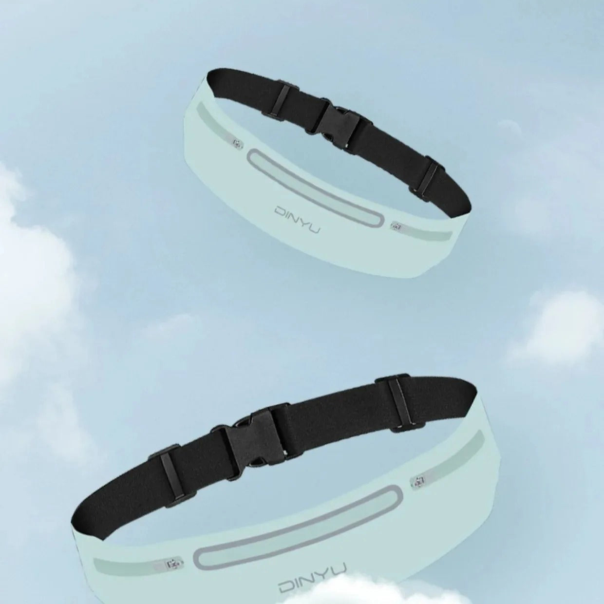 Premium Waterproof Running Waist Bag with Reflective Strip, Lightweight Sports Fanny Pack, Secure Phone Pouch for Gym, Jogging & Outdoor Use